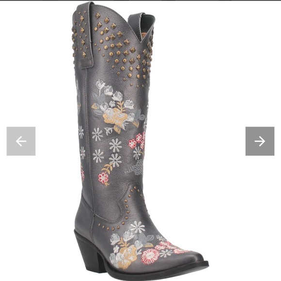 Dingo Poppy Leather Boots - Picture 2 of 8